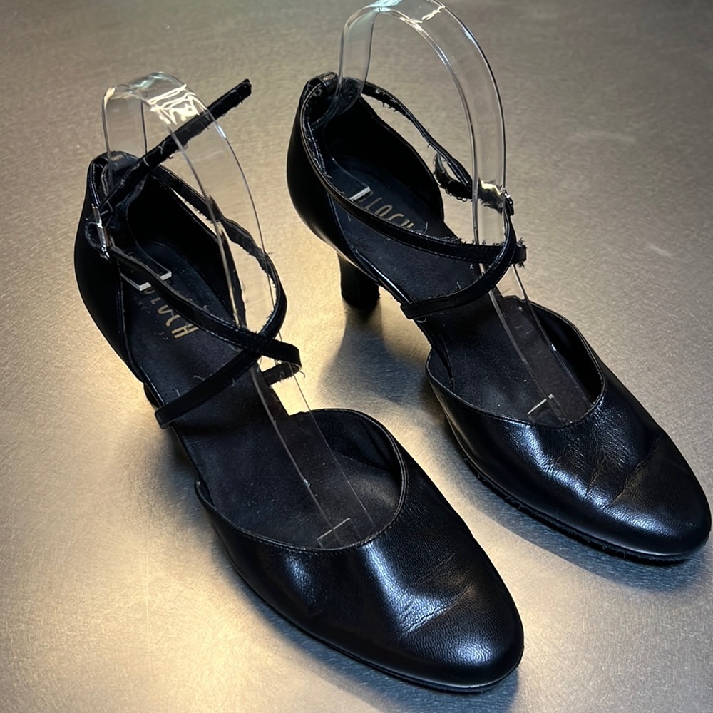 BLOCH "SIMONA" Ballroom Dance Shoe, Black, Size 8 M